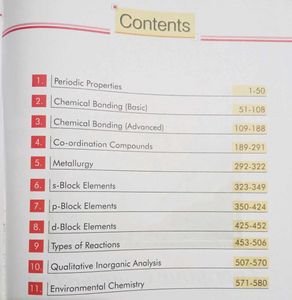 Problems in Inorganic Chemistry for JEE