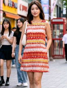 Boho Tie-Dye Mini Dress