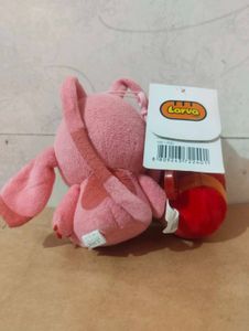 Cute Stuffed Toys - Pink stitch &amp; larva
