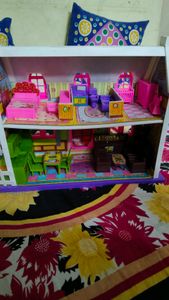 Toyz Zone Doll House free kitchen set