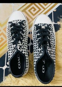 Coach Black & White Sneakers