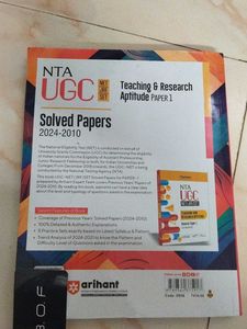 NTA UGC NET JRF SET Solved Papers