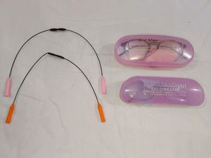 Two Spects And Eyewear String Holder