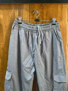 Stylish Grey Cargo Pants