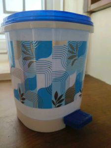 Blue Pedal Dustbin