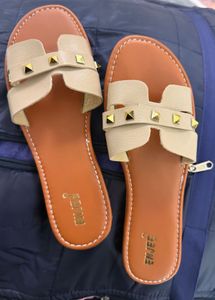 Studded Flat Sandals