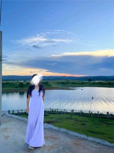 Sale🔥Sale🔥Sale🥰 Elegant Lavender Maxi Dress
