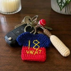 Handmade Virat Kohli Keychain