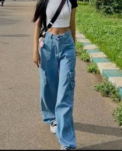 cargo blue denim