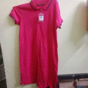 Pink Polo Dress - 15 to 17years