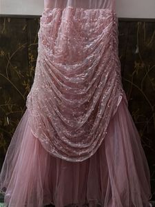 Stunning Pink Embellished Gown