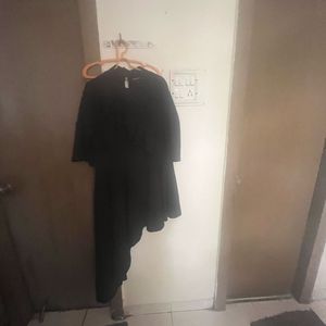 Stylish Black Asymmetrical Kurta