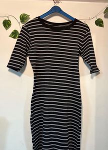 Tom tailor stripped bodycon dress for women
