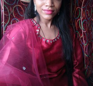 Maroon Salwar Kameez Duppata