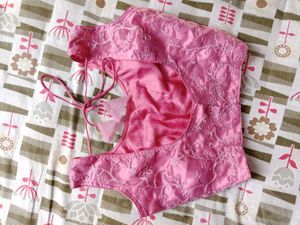 Elegant Pink Lehenga Choli Set