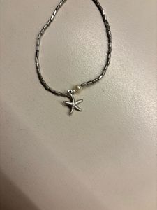 Starfish bracelet with Pearl Accent