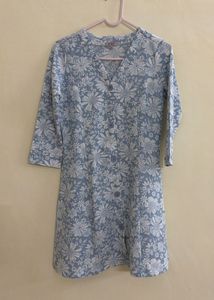 Charming Floral Print Mini Dress for Women