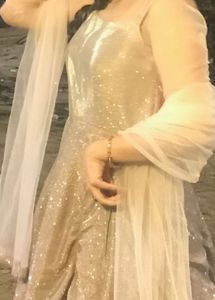 Sparkling Gold Party Gown