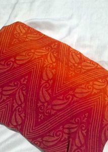 Vibrant Paisley Print Saree