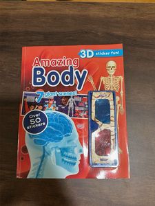 Amazing Body 3D Sticker Fun Book