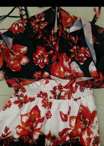 Chic Floral Ruffle Maxi Dress