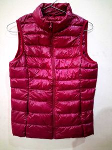 Light weight warm pink vest