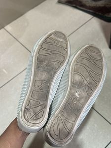 Gray Slip-On Loafers