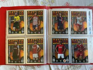 Match attax UEFA Champions League Trading Cards