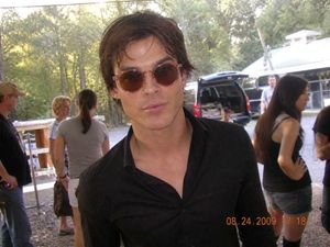 Damon salvatore funky cool Cute Pink Bunny Sunglas