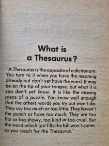EASY TO USE INDIAN EDITION THESAURUS