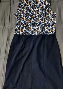 Floral One Piece Navy Set