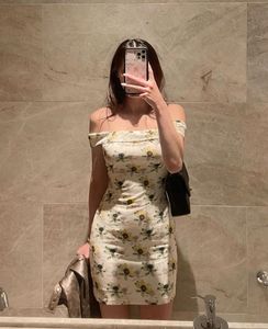 Chic Off-Shoulder Floral Mini Dress