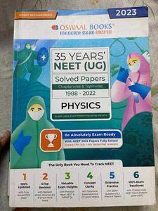 Oswaal NEET 35 Years Solved Papers 2023 EDITION