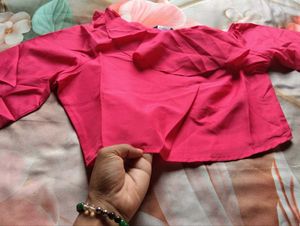 Chic Red Off-Shoulder Crop Top