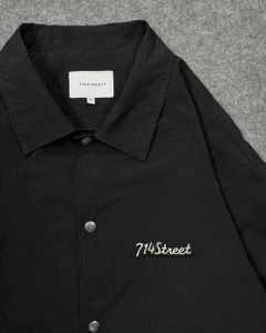 Coach 714 Street Embroidery Snap Button Jacket