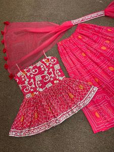 CROP TOP-PLAZZO 4 COLOUR OPTIONS AVAILABLE