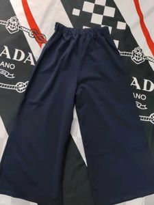 Navy Blue Culotte Pants good for kids as well