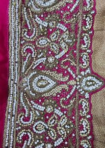 Pure Georgette Brocade Zariwork Anarkali Suit