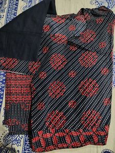 Stylish long frock with pocket