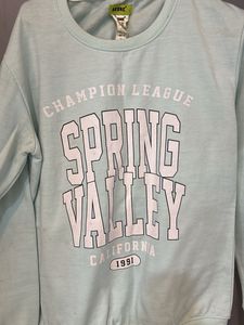Mint Green "Spring Valley" Sweatshirt