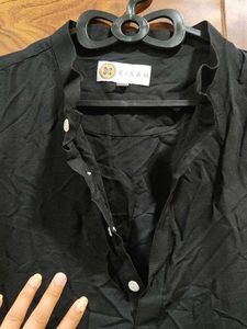 Classic Black Kurta