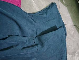 Teal Lace &amp; Grommet Detail Top