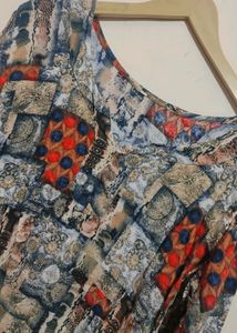 Multi Prints Cotton Kurti For Girl &amp; Woman 36 Bust