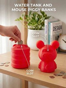 Mickey Mouse + water Tank :  Piggy Bank