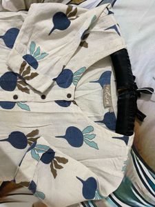 Chic White Print Dress