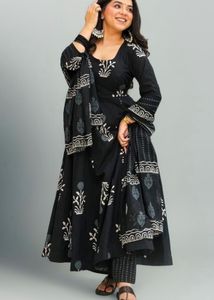 Black Kurta Set