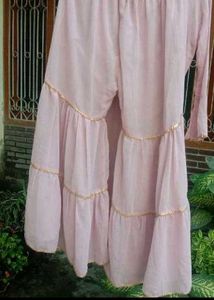 Pink sharara set
