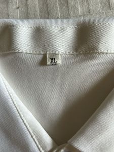Men's White Polo T-Shirt