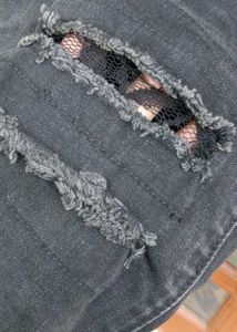 Ripped Black Jeans