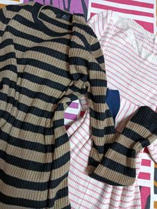 Striped Knit Top